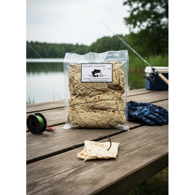 Lavašas žvejybai - 1 kg 2